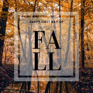 First Day of Fall