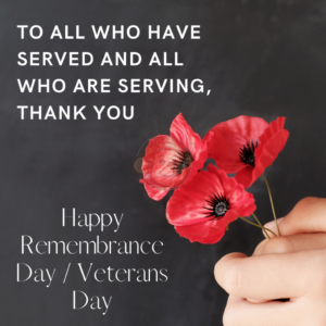 Happy Veterans Day