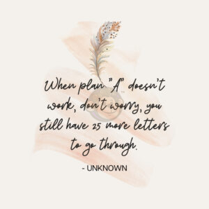 Motivational Quote: Plans