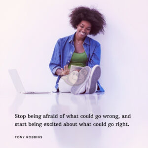 Motivational Quote: Afraid