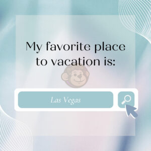 My Fav place to vacation is