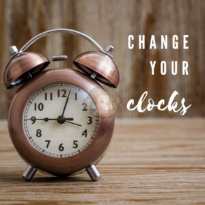 Change your clocks