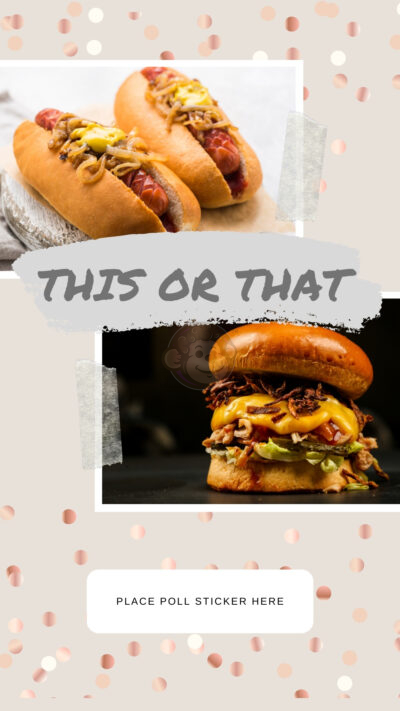 This or That –  Hotdog or Burger