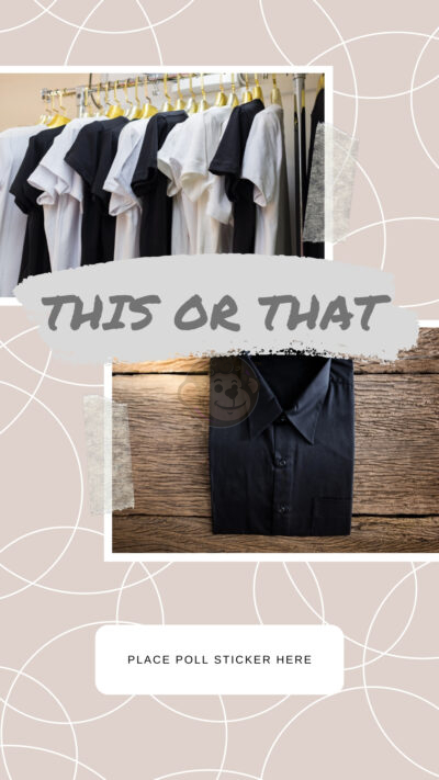 This or That –  T-shirt or Button Up