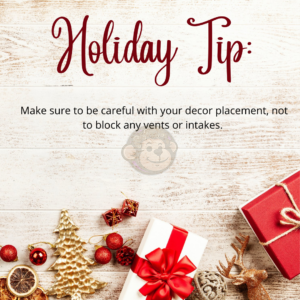 Holiday tip for HVAC