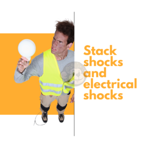 Static shocks and electrical shocks