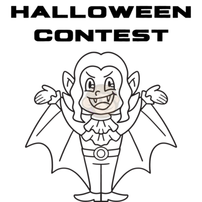 halloween coloring contest